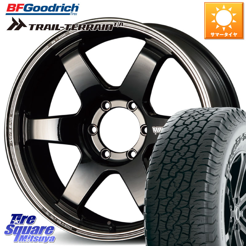 RAYS 【欠品次回10~11月】 VOLK RACING TE37SB tourer TE37SB ツアラー ホイール 18インチ 18 X 8.0J(M14) +38 6穴 139.7 BF Goodrich Trail-Terrain TA トレイルテレーンT/A アウトラインホワイトレター 275/65R18