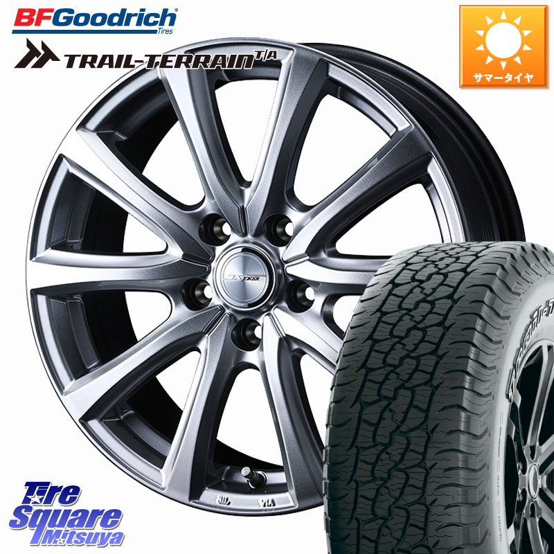 WEDS JOKER SMASH ホイール 17インチ ジョーカースマッシュ 17 X 6.5J +40 5穴 114.3 BF Goodrich Trail-Terrain TA トレイルテレーンT/A アウトラインホワイトレター 225/65R17 CX-5 CX-8