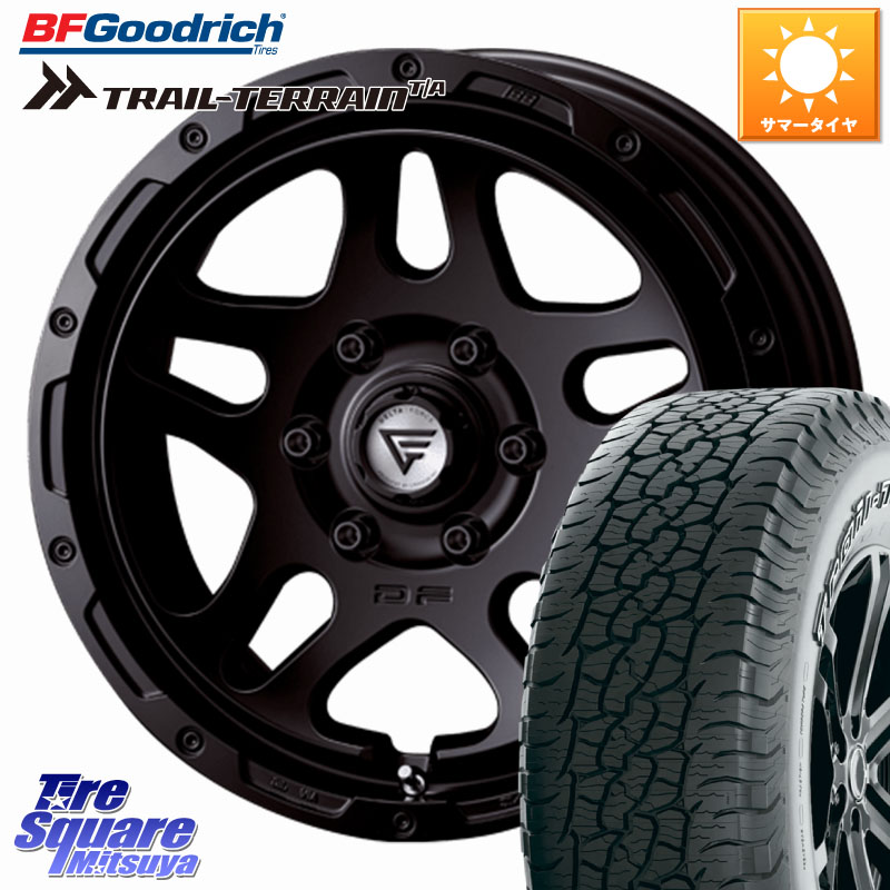 DELTA FORCE OVERLANDER ホイール 18インチ 18 X 8.0J(M14) +52 6穴 139.7 BF Goodrich Trail-Terrain TA トレイルテレーンT/A アウトラインホワイトレター 275/65R18 224,160円