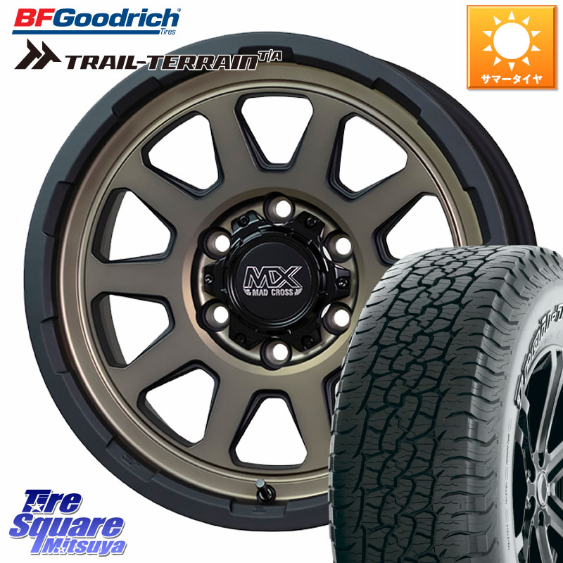 HotStuff マッドクロス レンジャー ブロンズ ホイール 18インチ 18 X 8.0J +20 6穴 139.7 BF Goodrich Trail-Terrain TA トレイルテレーンT/A アウトラインホワイトレター 265/65R18