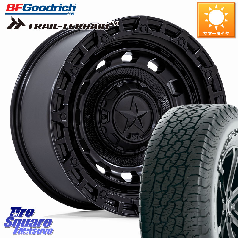 BF Goodrich Trail-Terrain TA トレイルテレーンT/A アウトラインホワイトレター 275/55R20KMC XD869 R.O.F. ホイール 20インチ 20X9.0J 20 6穴 139.7 ランドクルーザー プラド カスタムサイズ ハイラックス カスタムサイズ リフトアップ等 FJクルーザー｜タイヤスクエアミツヤ