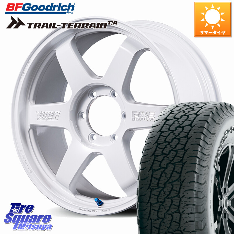 BF Goodrich Trail-Terrain TA トレイルテレーンT/A アウトラインホワイトレター 265/65R18RAYS 【欠品次回3~4月】 TE37 ultra LARGE PCD 30th MACHINING Ver ホイール 18インチ 18X8.5J(M14) 52 6穴 139.7 ランクル250 ランクル300 ランドクルーザー 300 GX レクサス｜タイヤスクエアミツヤ