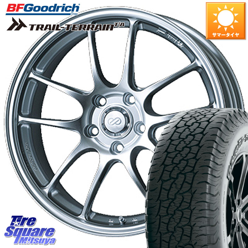ENKEI エンケイ PerformanceLine PF01 ホイール 17 X 7.5J +38 5穴 114.3 BF Goodrich Trail-Terrain TA トレイルテレーンT/A アウトラインホワイトレター 245/65R17