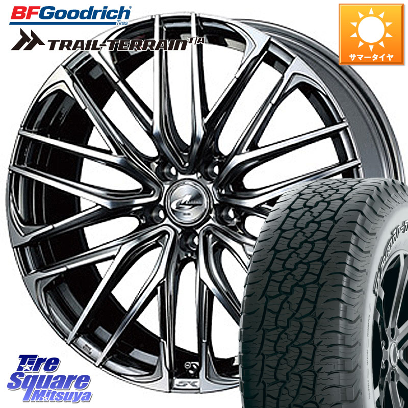 WEDS 38315 レオニス SK ウェッズ Leonis ホイール 17インチ 17 X 7.0J +42 5穴 114.3 BF Goodrich Trail-Terrain TA トレイルテレーンT/A アウトラインホワイトレター 245/65R17