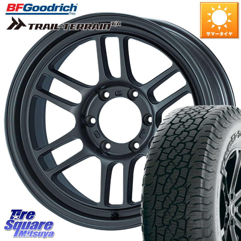 BF Goodrich Trail-Terrain TA トレイルテレーン T/A アウトラインホワイトレター 265/65R17ENKEI エンケイ ALLROAD RPT1 ホイール17インチ 17X8.5J 20 6穴 139.7 GUN226ハイラックス 150系プラド トライトンGSR ハイラックス HILUX｜タイヤスクエアミツヤ