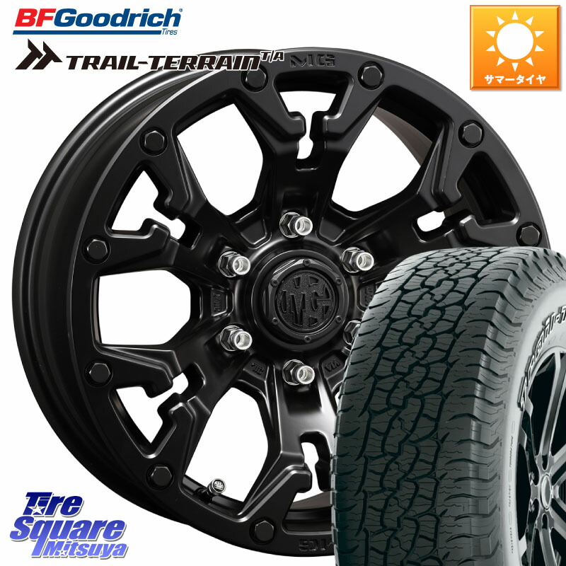 CRIMSON MG GOLEM ホイール 20インチ 20 X 9.0J(M14) +55 6穴 139.7 BF Goodrich Trail-Terrain TA トレイルテレーンT/A アウトラインホワイトレター 275/55R20