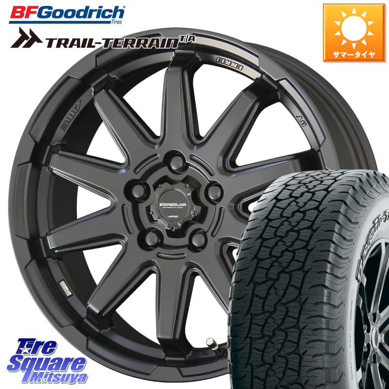 BF Goodrich Trail-Terrain TA トレイルテレーンT/A アウトラインホワイトレター 245/65R17KYOHO キョウホウ CIRCLAR サーキュラー C10S 17インチ 17X7.0J 38 5穴 114.3 RAV4 50系 カスタム デリカD:5 D5 カスタムサイズ|タイヤスクエアミツヤ