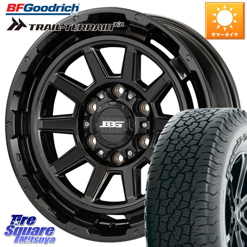 KOSEI ボトムガルシア ディグレ ホイール 17 X 8.0J +20 6穴 139.7 BF Goodrich Trail-Terrain TA トレイルテレーン T/A アウトラインホワイトレター 265/65R17 GUN125ハイラックスHILUX 150系ランドクルーザープラド トライトンGSR