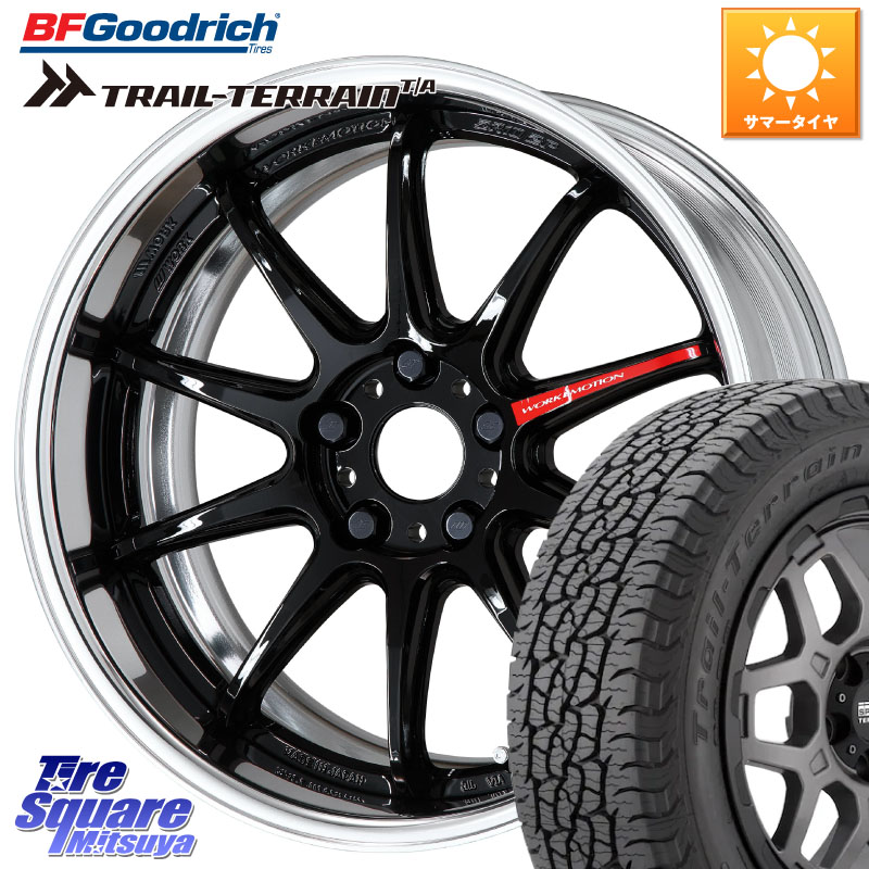 WORK EMOTION ZR10 L Disk 18インチ 2ピース 18 X 8.5J +45 5穴 114.3 BF Goodrich Trail-Terrain TA トレイルテレーンT/A ブラックウォール 235/60R18 CX-60