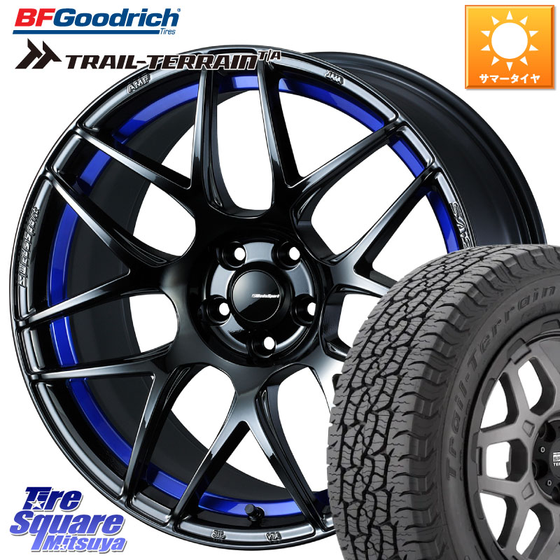 BF Goodrich Trail-Terrain TA トレイルテレーンT/A ブラックウォール 225/60R17WEDS WedsSport SA-27R SA27R ウェッズ スポーツ ホイール 17インチ 17X7.5J 45 5穴 114.3 30系アルファード/ヴェルファイア SL系フォレスター SK系フォレスター eビターラ ヴェルファイ|タイヤスクエアミツヤ