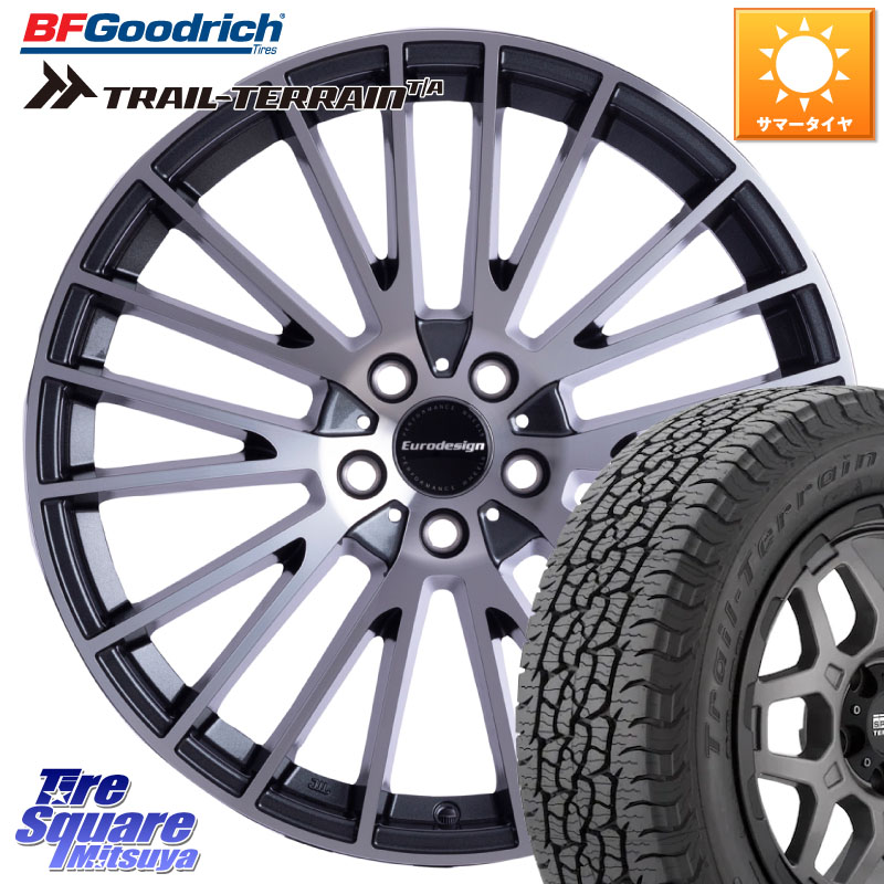 阿部商会 Eurodesign CALWER ホイール 17インチ 17 X 7.0J(MB H247) +50 5穴 112 BF Goodrich Trail-Terrain TA トレイルテレーンT/A ブラックウォール 225/60R17 メルセデスベンツ GLA(H247)