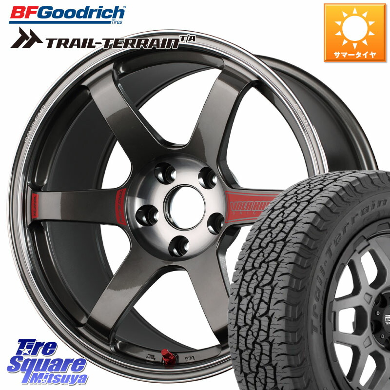 RAYS 【欠品次回10~11月】 VOLK RACING TE37 SAGA SL TE37 ホイール 18インチ 18 X 8.5J +45 5穴 114.3 BF Goodrich Trail-Terrain TA トレイルテレーンT/A ブラックウォール 235/60R18 CX-60