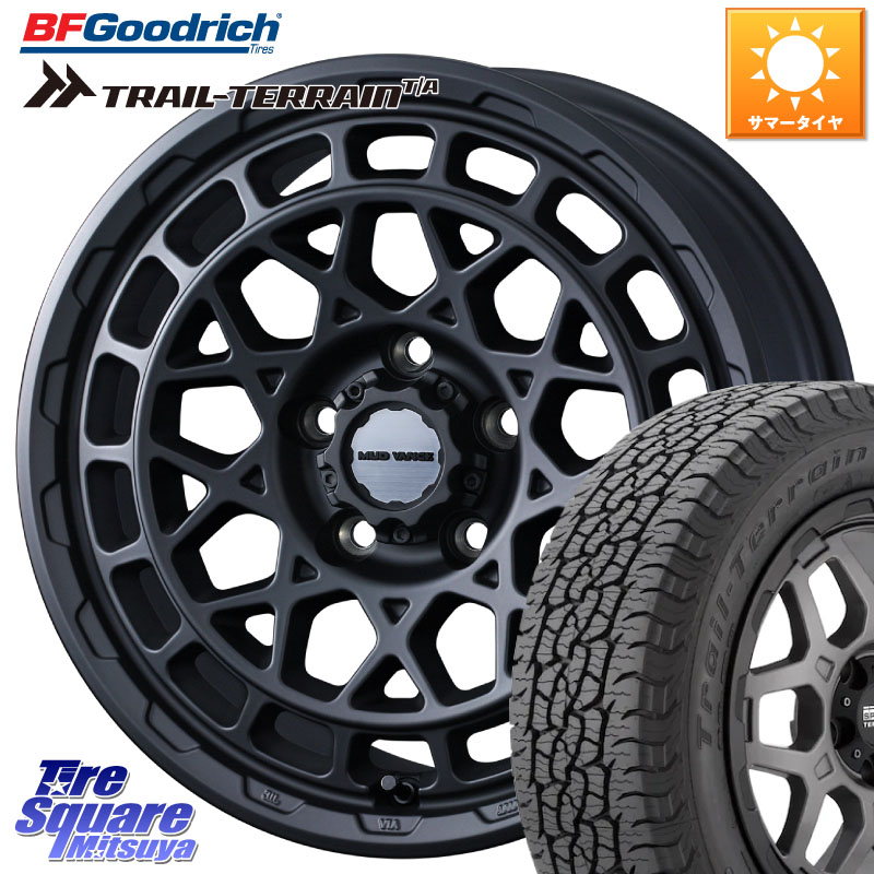 WEDS MUDVANCE X TYPE M ホイール 18インチ マッドヴァンス 18 X 7.5J +35 5穴 114.3 BF Goodrich Trail-Terrain TA トレイルテレーンT/A ブラックウォール 255/55R18 アウトランダーPHEV
