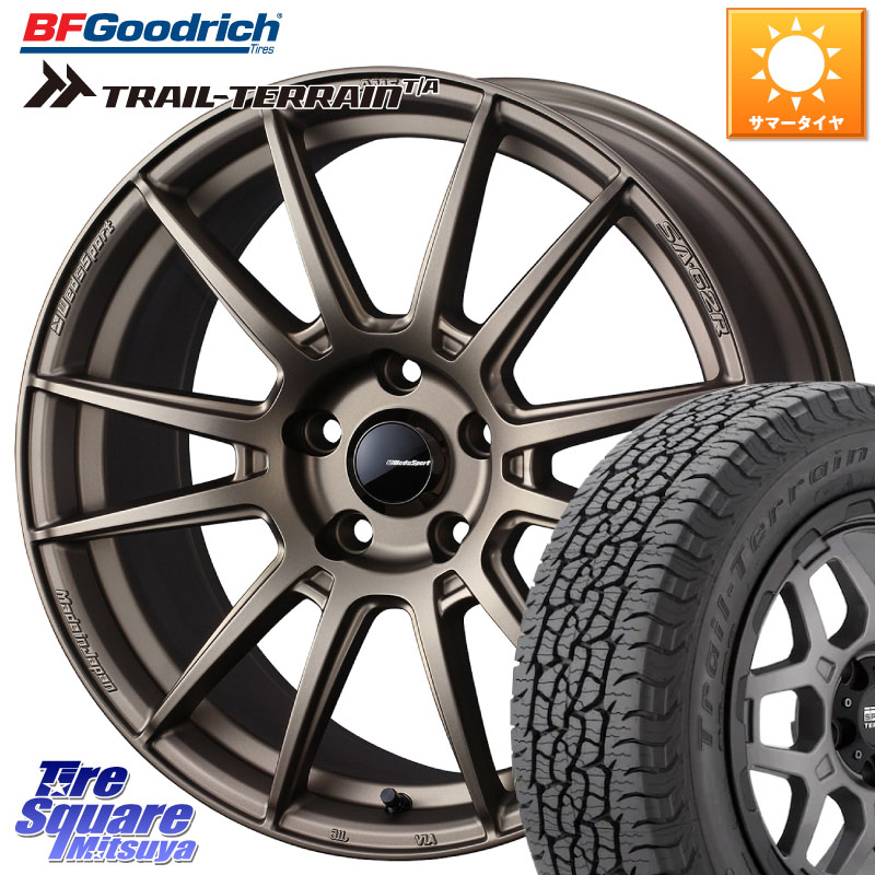 BF Goodrich Trail-Terrain TA トレイルテレーンT/A ブラックウォール 225/60R18WEDS WedsSport SA-62R SA62R ウェッズ スポーツ ホイール 18インチ 18X8.0J 42 5穴 114.3 50系RAV4 80系ハリアー T32エクストレイル CX-5 CX-8 BT5レガシィアウトバック RAV4 50系 NX レ｜タイヤスクエアミツヤ 135,560円