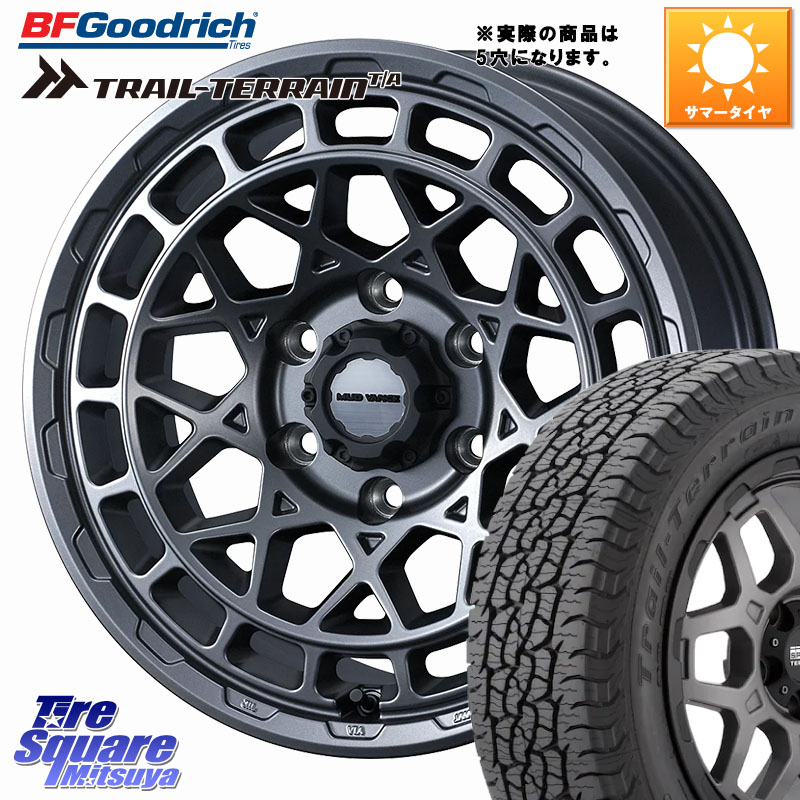 WEDS MUDVANCE X TYPE M ホイール 17インチ マッドヴァンス 17 X 7.0J +38 5穴 114.3 BF Goodrich Trail-Terrain TA トレイルテレーンT/A ブラックウォール 225/60R17 30系アルファード 30系ヴェルファイア デリカD:5 SL系フォレスター