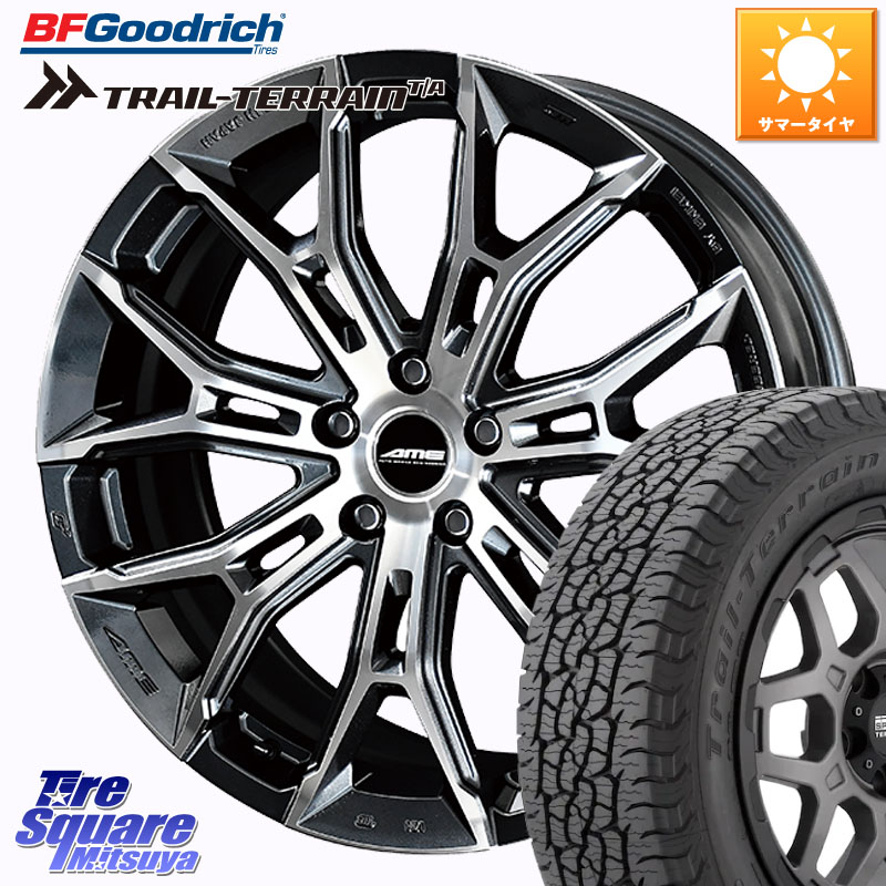 KYOHO GALERNA FINURA ホイール 17インチ 17 X 7.5J +45 5穴 100 BF Goodrich Trail-Terrain TA トレイルテレーンT/A ブラックウォール 225/60R17