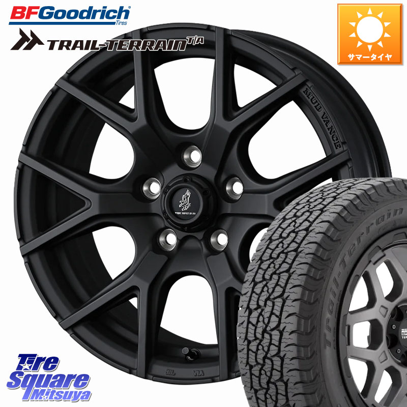 BF Goodrich Trail-Terrain TA トレイルテレーンT/A ブラックウォール 225/60R18WEDS マッドヴァンスSD MUDVANCE SD ホイール 18インチ 18X7.5J 35 5穴 114.3 50系RAV4 80系ハリアー RAV4 50系 デリカD:5 D5 カスタムサイズ NX レクサス|タイヤスクエアミツヤ