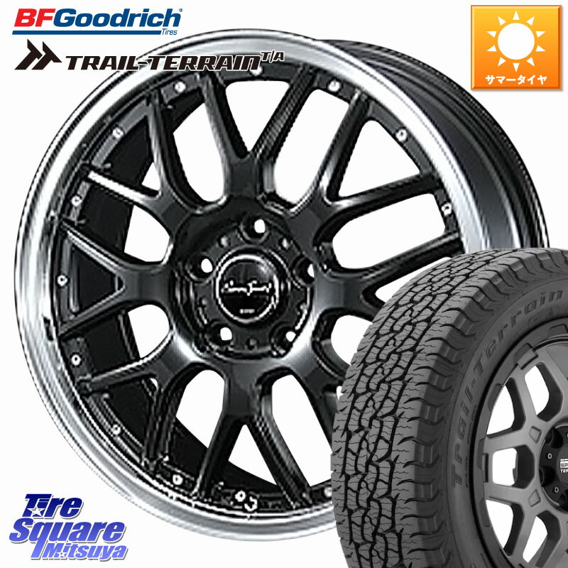 BLEST EuroSport Type815 ホイール 17インチ 17 X 7.0J +53 5穴 114.3 BF Goodrich Trail-Terrain TA トレイルテレーンT/A ブラックウォール 225/60R17 ZR-V クロストレック レヴォーグレイバック 113,875円