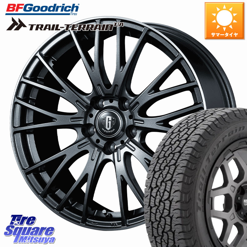 BF Goodrich Trail-Terrain TA トレイルテレーンT/A ブラックウォール 225/60R18KOSEI MZ-GROW VM25R ホイール 18インチ 18X8.0J 43 5穴 114.3 50系RAV4 80系ハリアー T32エクストレイル CX-5 CX-8 BT5レガシィアウトバック RAV4 50系 NX レクサス CX-5 CX5 MAZDA|タイヤスクエアミツヤ
