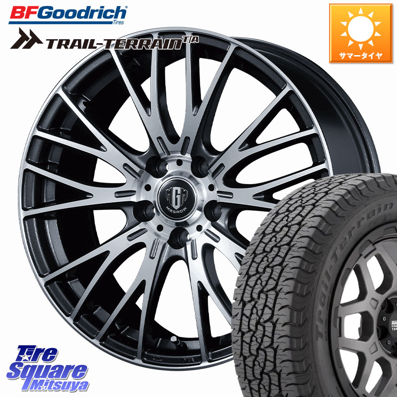 BF Goodrich Trail-Terrain TA トレイルテレーンT/A ブラックウォール 225/60R18KOSEI MZ-GROW VM25R M14球面座ボルト専用 ホイール 18インチ 18X7.0J(M14B) 40 5穴 114.3 クラウンクロスオーバー｜タイヤスクエアミツヤ 108,590円