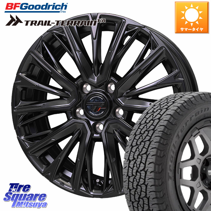 BF Goodrich Trail-Terrain TA トレイルテレーンT/A ブラックウォール 225/60R17HotStuff Precious プレシャス HM4 HM-4 ホイール 17インチ 17X7.0J 38 5穴 114.3 30系アルファード/ヴェルファイア デリカD:5 デリカD:5(26+) SL系フォレスター エクストレイル X-TRAIL|タイヤスクエアミツヤ
