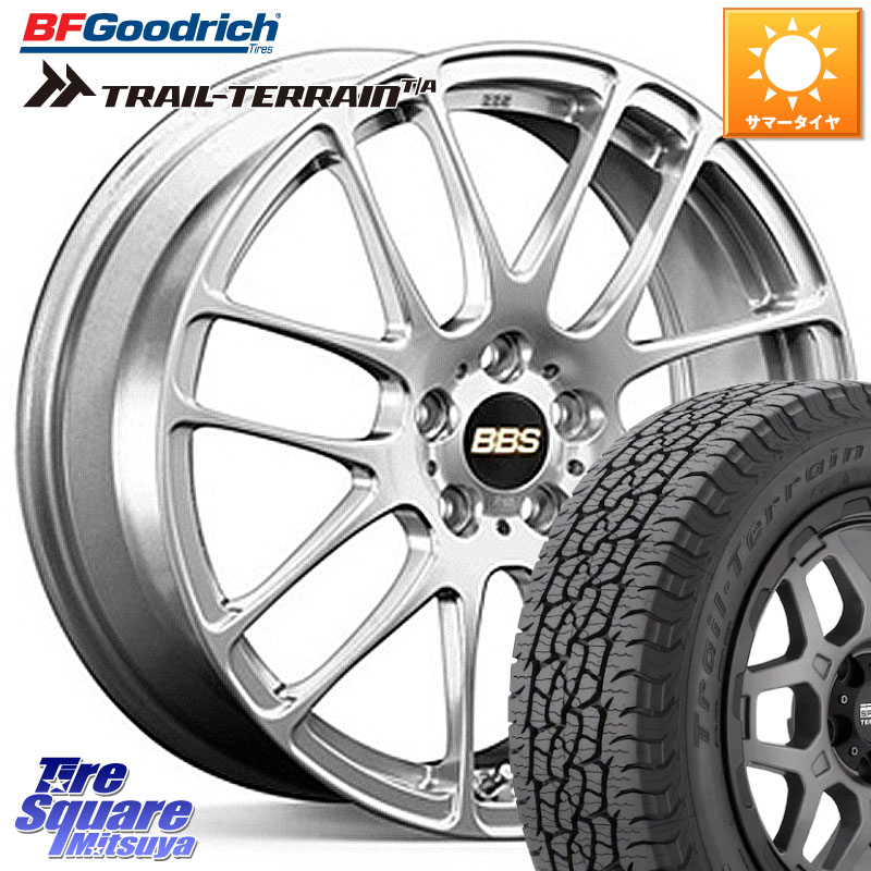 BBS RE-L2 アルミ鍛造1ピース ホイール 17インチ 17 X 7.0J +53 5穴 114.3 BF Goodrich Trail-Terrain TA トレイルテレーンT/A ブラックウォール 225/60R17 E52エルグランド ZR-V クロストレック レヴォーグレイバック