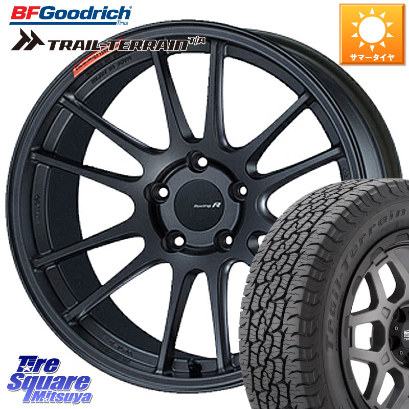 ENKEI エンケイ Racing Revolution GTC01RR ホイール 18 X 8.5J +35 5穴 114.3 BF Goodrich Trail-Terrain TA トレイルテレーンT/A ブラックウォール 255/55R18 アウトランダーPHEV