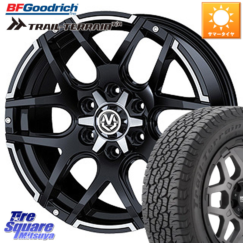 WEDS ウェッズ MUD VANCE 04 マッドヴァンス 20 X 8.5J +20 6穴 139.7 BF Goodrich Trail-Terrain TA トレイルテレーンT/A ブラックウォール 245/60R20