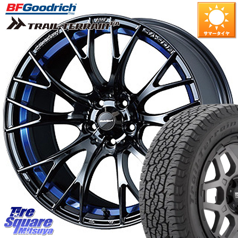 BF Goodrich Trail-Terrain TA トレイルテレーンT/A ブラックウォール 225/60R17WEDS WedsSport SA-20R SA20R ウェッズ スポーツ ホイール 17インチ 17X7.5J 48 5穴 100 レガシー レガシィ アウトバック|タイヤスクエアミツヤ