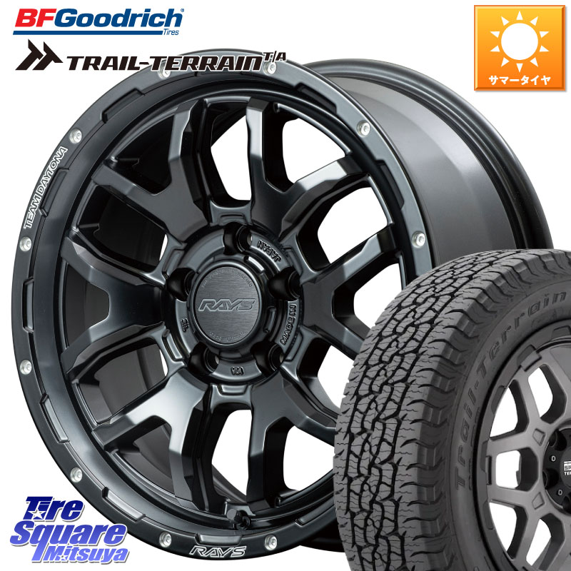 RAYS 【欠品次回8~9月】 レイズ DAYTONA デイトナ F6 Boost N1 17インチ 17 X 7.0J +40 5穴 114.3 BF Goodrich Trail-Terrain TA トレイルテレーンT/A ブラックウォール 215/60R17 10系カローラクロス CX-30 MX-30 20系アルファード