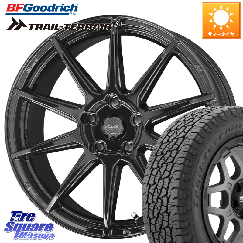 KYOHO キョウホウ CIRCLAR サーキュラー C10R 18インチ 18 X 7.0J +48 5穴 114.3 BF Goodrich Trail-Terrain TA トレイルテレーンT/A ブラックウォール 225/55R18 E52エルグランド ZR-V レヴォーグレイバック SL系フォレスター SK系フォレスター