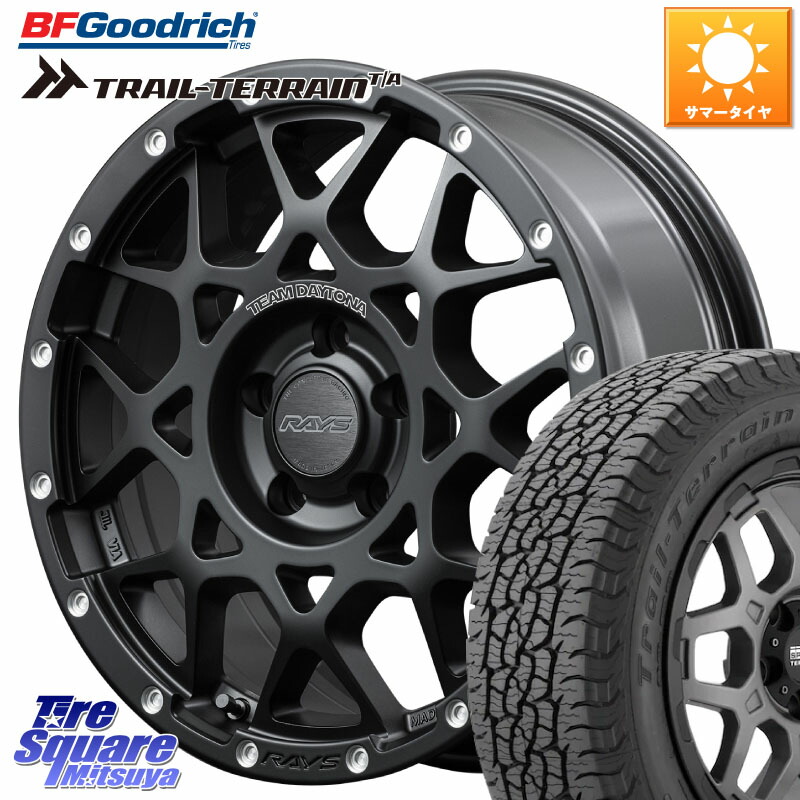 RAYS 【欠品次回7~8月】 レイズ M8 デイトナ DAYTONA 17インチ 17 X 7.0J +32 5穴 114.3 BF Goodrich Trail-Terrain TA トレイルテレーンT/A ブラックウォール 215/60R17 20系アルファード