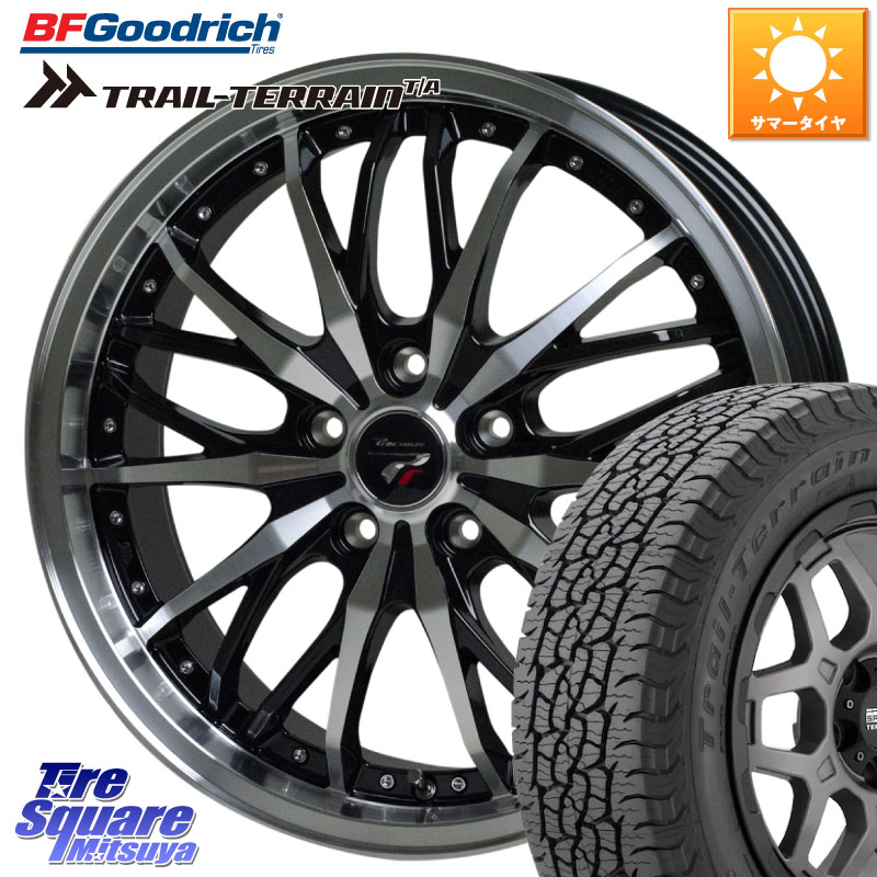 HotStuff Precious プレシャス HM3 HM-3 ホイール 18インチ 18 X 7.5J +48 5穴 114.3 BF Goodrich Trail-Terrain TA トレイルテレーンT/A ブラックウォール 235/60R18