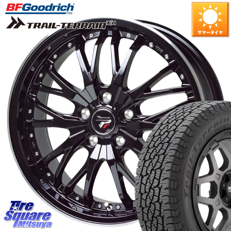 HotStuff Precious プレシャス HM3 HM-3 17インチ 17 X 7.0J +38 5穴 114.3 BF Goodrich Trail-Terrain TA トレイルテレーンT/A ブラックウォール 225/60R17 30系アルファード 30系ヴェルファイア デリカD:5 SL系フォレスター