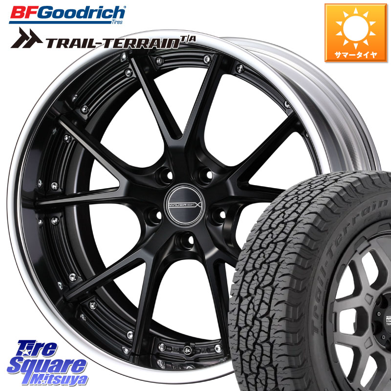 BF Goodrich Trail-Terrain TA トレイルテレーンT/A ブラックウォール 255/55R18WEDS MAVERICK 905S S-LoDisk 18インチ 2ピース 18X8.0J 32 5穴 114.3 アウトランダーPHEV｜タイヤスクエアミツヤ