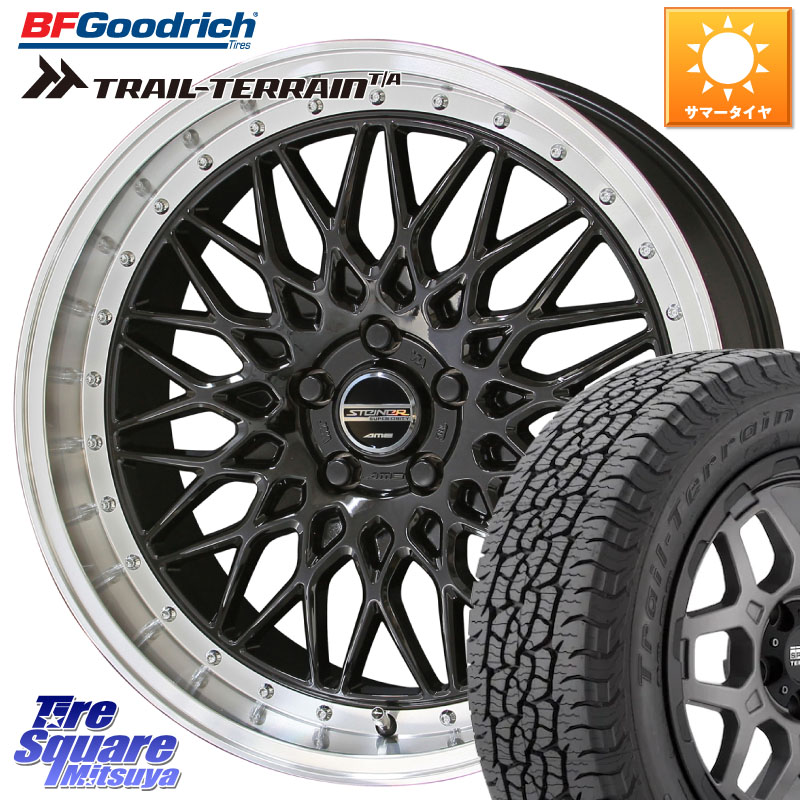 KYOHO シュタイナー FTX BK 18インチ 18 X 8.0J +38 5穴 114.3 BF Goodrich Trail-Terrain TA トレイルテレーンT/A ブラックウォール 225/55R18 デリカD:5 112,345円
