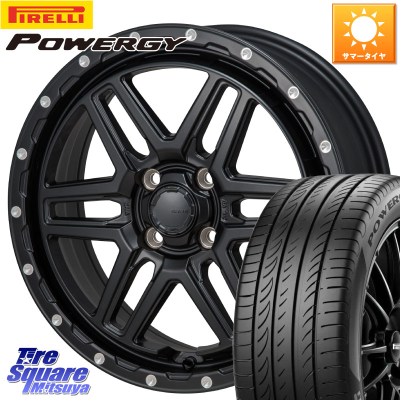 MONZA HI-BLOCK ERDE 16インチ 16 X 6.0J +42 4穴 100 ピレリ POWERGY パワジー サマータイヤ 205/65R16