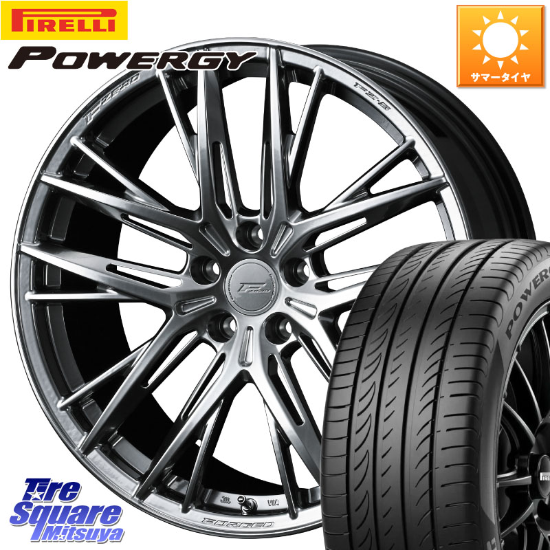 ピレリ POWERGY パワジー サマータイヤ 225/50R18WEDS F ZERO FZ-5 FZ5 鍛造 FORGED ホイール 18インチ エフゼロ 18X8.0J 43 5穴 114.3 カローラクロス 10系アルファード エクストレイル X-TRAIL 日産 スカイラインセダン 日産 MPV|タイヤスクエアミツヤ