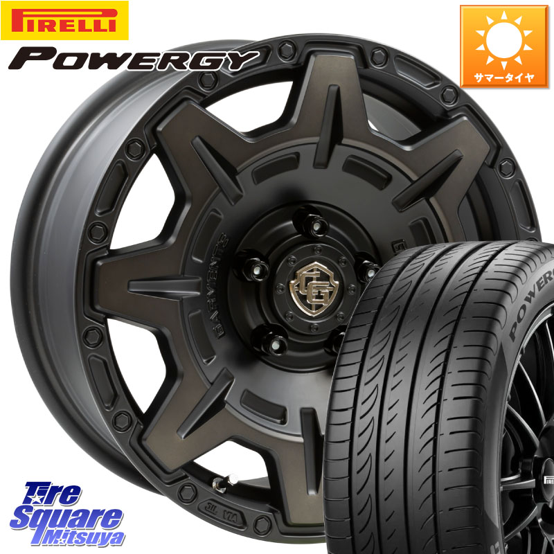 WEDS CROSS OVER GARMENTS StyleM 16インチ 16 X 7.0J +35 5穴 114.3 ピレリ POWERGY パワジー サマータイヤ 225/55R16
