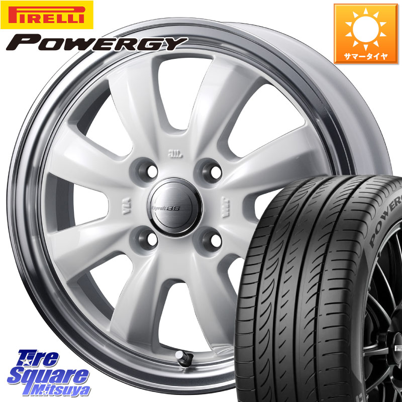 WEDS GYRAFT グラフト 8S 15インチ 15 X 4.5J +45 4穴 100 ピレリ POWERGY パワジー サマータイヤ 165/55R15 N-BOX デリカミニ2WD タント スペーシア サクラ 54,762円