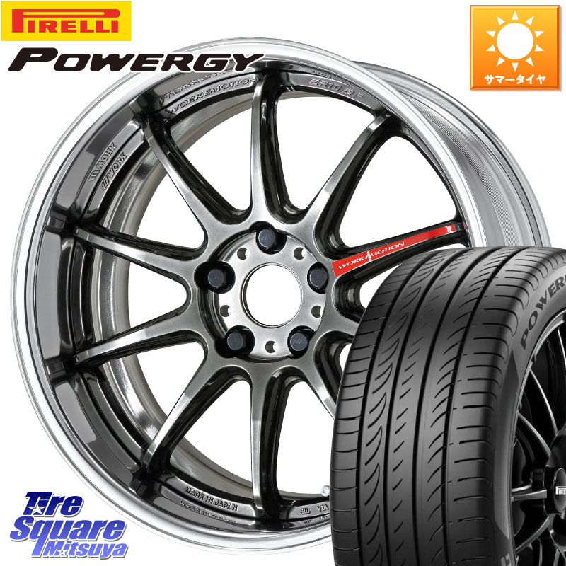ピレリ POWERGY パワジー サマータイヤ 235/50R18WORK EMOTION ZR10 L Disk GTK 18インチ 2ピース 18X7.5J 35 5穴 114.3 30系アルファード/ヴェルファイア 20系アルファード ヴェルファイアハイブリッド ヴェルファイア アルファード｜タイヤスクエアミツヤ