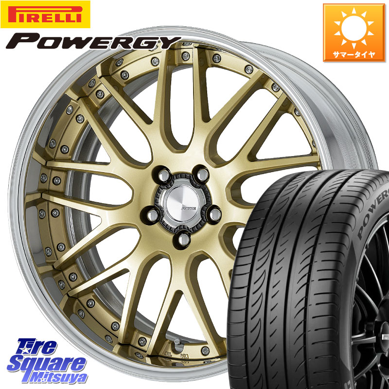 ピレリ POWERGY パワジー サマータイヤ 225/55R19WORK Lanvec LM1 O Disk 19インチ 2ピース 19X7.5J 35 5穴 114.3 80系ハリアー NX レクサス|タイヤスクエアミツヤ