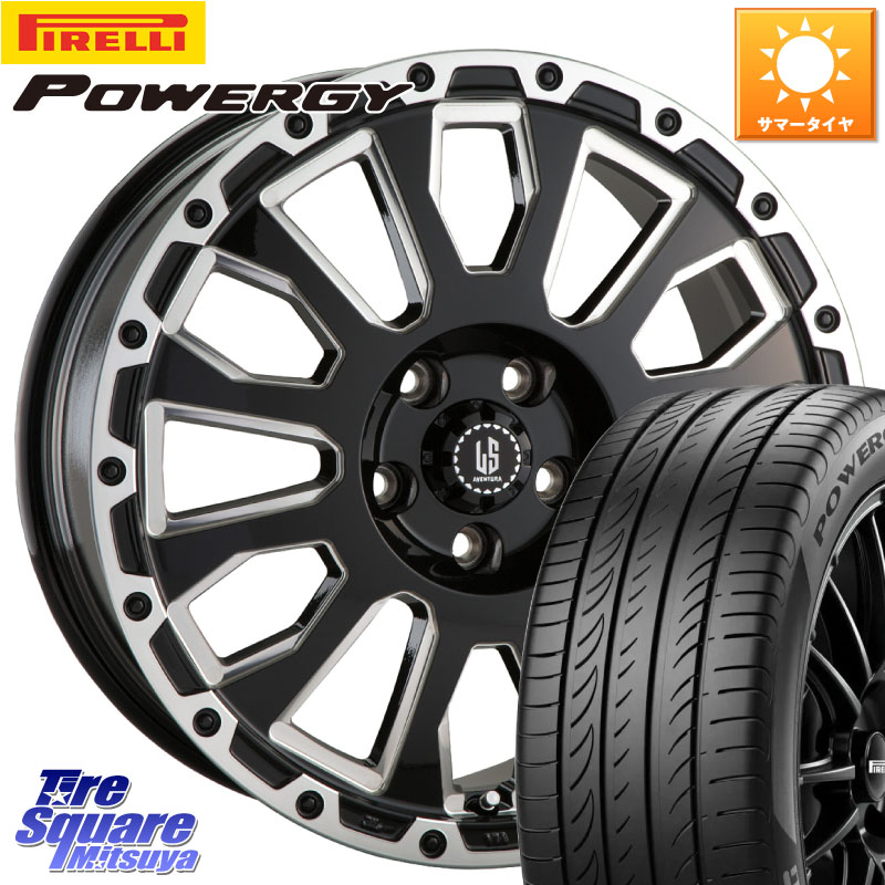 ピレリ POWERGY パワジー サマータイヤ 195/60R16阿部商会 LA STRADA AVENTURA アヴェンチュラ 16インチ 16X7.0J 42 5穴 114.3 フロンクス シルフィ 日産|タイヤスクエアミツヤ