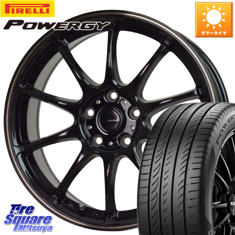 ピレリ POWERGY パワジー サマータイヤ 205/65R15HotStuff G・SPEED P-07 ジー・スピード ホイール 15インチ 15X6.0J 43 5穴 114.3 タウンエースノア4WD ウィンダム MPV グロリア セドリック 日産 オデッセイ|タイヤスクエアミツヤ