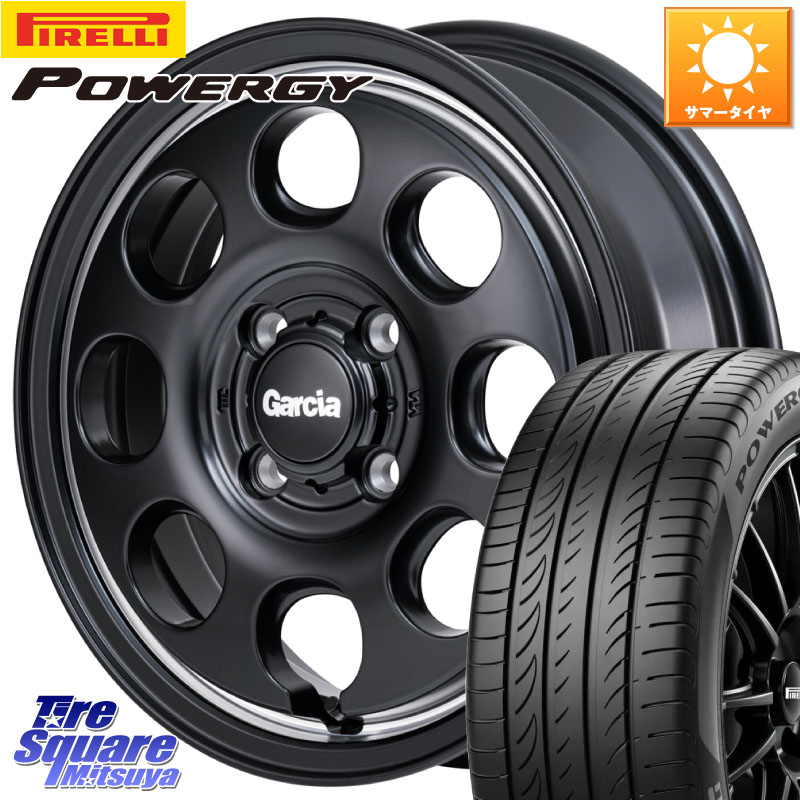 MANARAY MID Garcia Palm8 ガルシア パーム8 ホイール 15インチ 15 X 4.5J +45 4穴 100 ピレリ POWERGY パワジー サマータイヤ 165/55R15 N-BOX デリカミニ2WD タント スペーシア サクラ