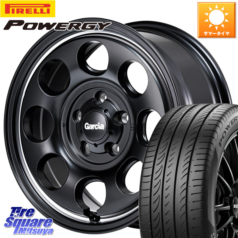 MANARAY MID Garcia Palm8 ガルシア パーム8 ホイール 16インチ 16 X 7.0J +40 5穴 114.3 ピレリ POWERGY パワジー サマータイヤ 205/65R16 10系アルファード 70系カムリ