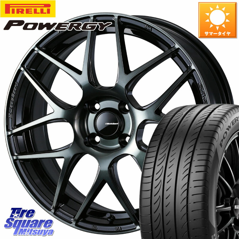 ピレリ POWERGY パワジー サマータイヤ 195/55R16WEDS WedsSport SA-27R SA27R ウェッズ スポーツ ホイール 16インチ 16X6.5J 42 4穴 100 MAZDA2 ノート NOTE 日産 ブルーバードシルフィ 日産 キューブ CUBE 日産 カローラフィールダー カローラアクシオ｜タイヤスクエアミツヤ