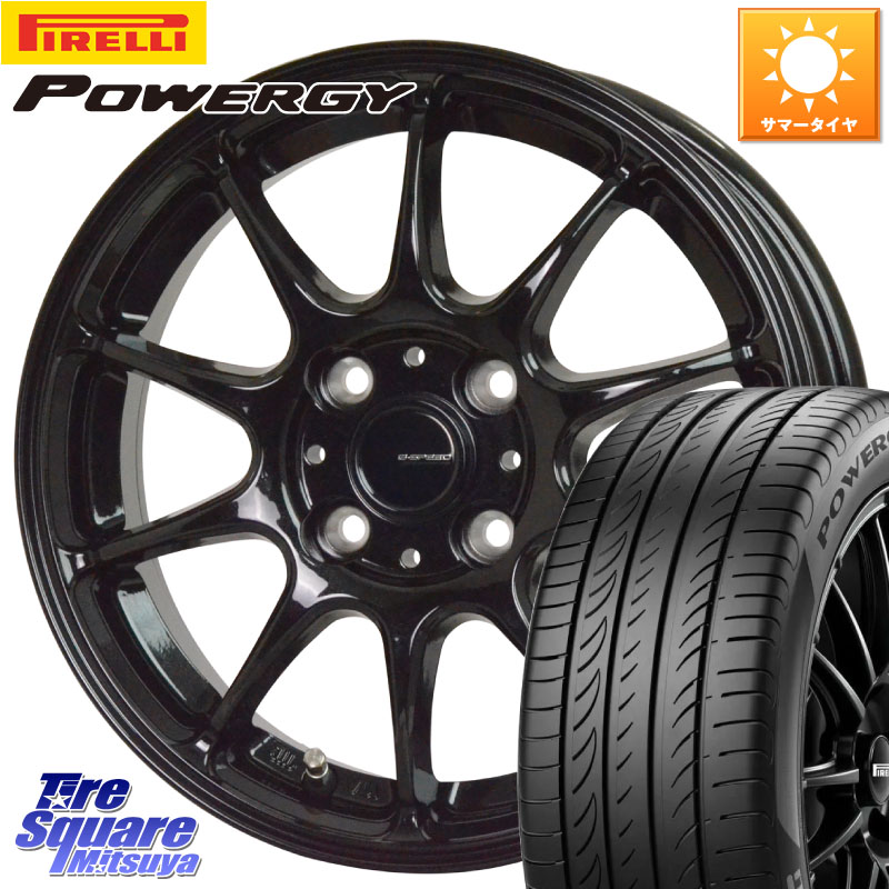 ピレリ POWERGY パワジー サマータイヤ 195/65R15HotStuff G.SPEED G-07 ホイール 15インチ ジースピード 15X5.5J 50 4穴 100 E13ノートクロスオーバー|タイヤスクエアミツヤ