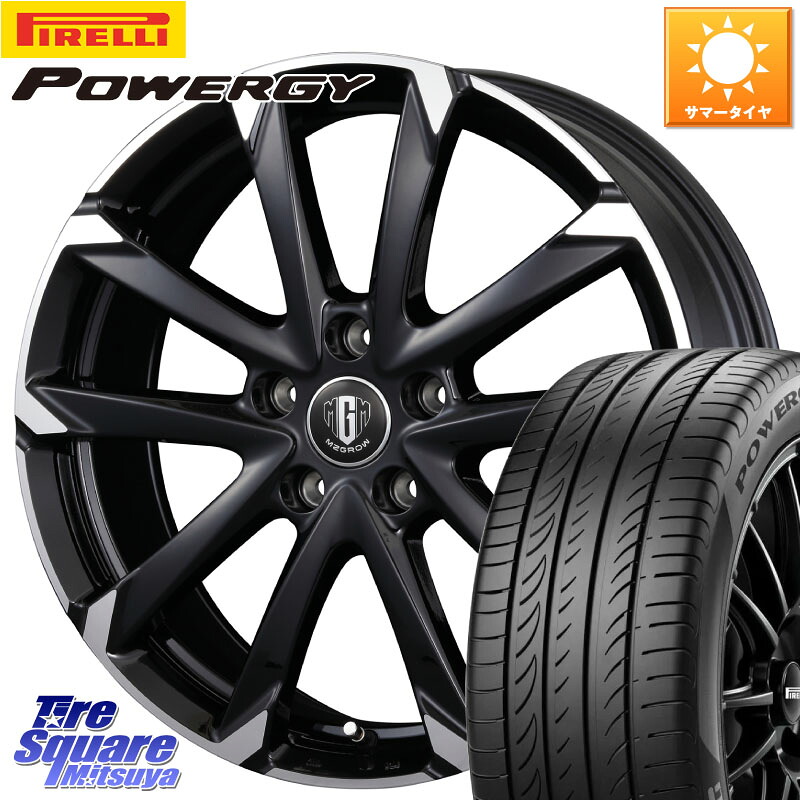 ピレリ POWERGY パワジー サマータイヤ 225/50R17KOSEI MZ-GROW C52S ホイール 17インチ 17X7.0J 48 5穴 114.3 WRX-S4(VBH) ウィンダム アコード キザシ WRX S4|タイヤスクエアミツヤ