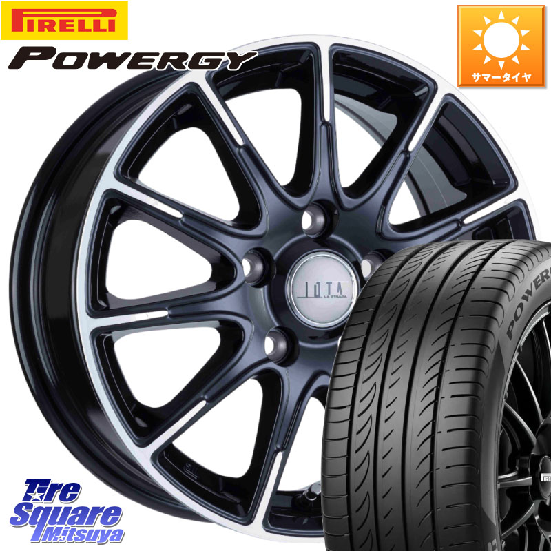 ピレリ POWERGY パワジー サマータイヤ 215/55R16阿部商会 TIRADO IOTA イオタ ホイール 16インチ 16X6.5J 38 5穴 114.3 ZE1リーフ シビック インサイト|タイヤスクエアミツヤ